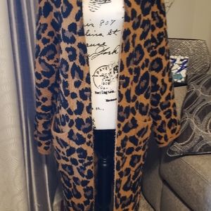 Woman long sweater Animal print